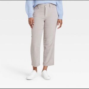 NWT Gray Corduroy Pants